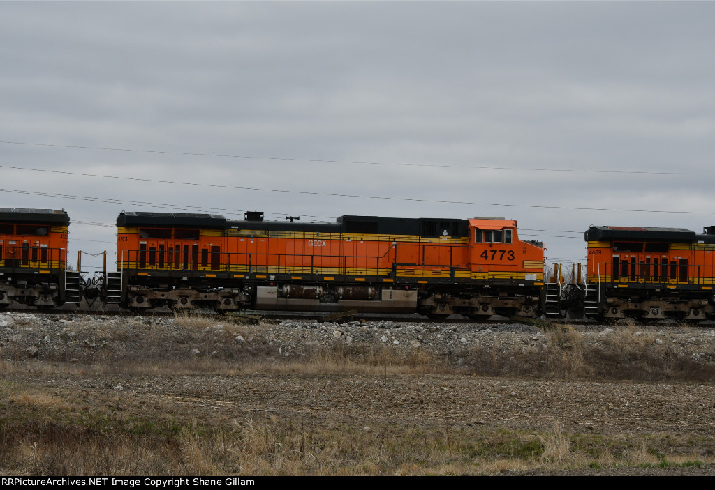 GECX 4773 Ex Bnsf 4773